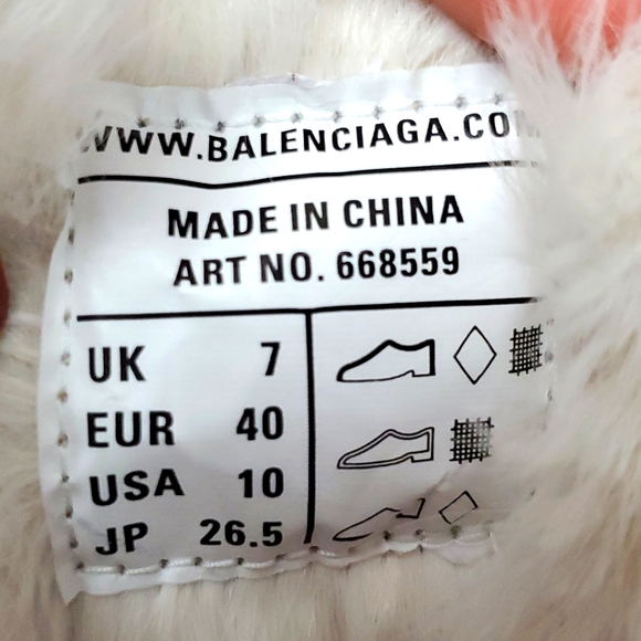 Balenciaga Track Fur Hiking Boots - Picture 7 of 9